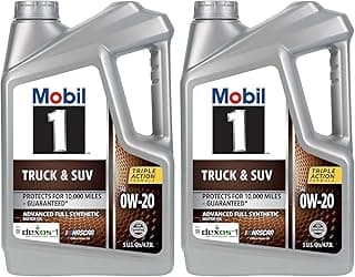 Mobil 1 Truck & SUV Full Synthetic Motor Oil 0W-20