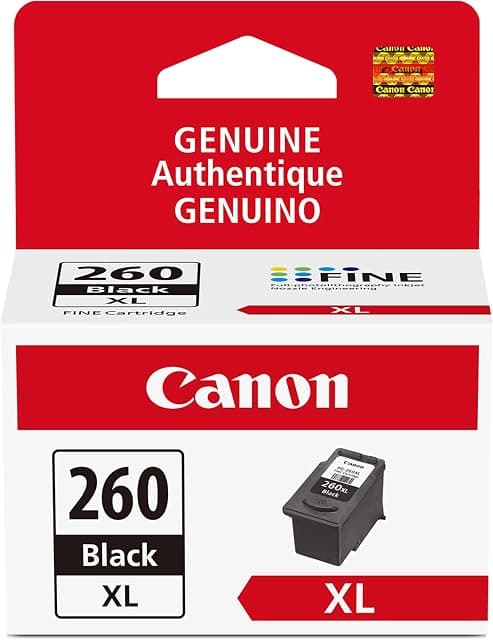 Canon PG-260 XL Genuine Black Ink Cartridge