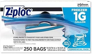 Ziploc Brand Food Storage Freezer Bags