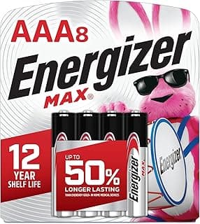 Energizer MAX AAA Batteries (8 Pack)