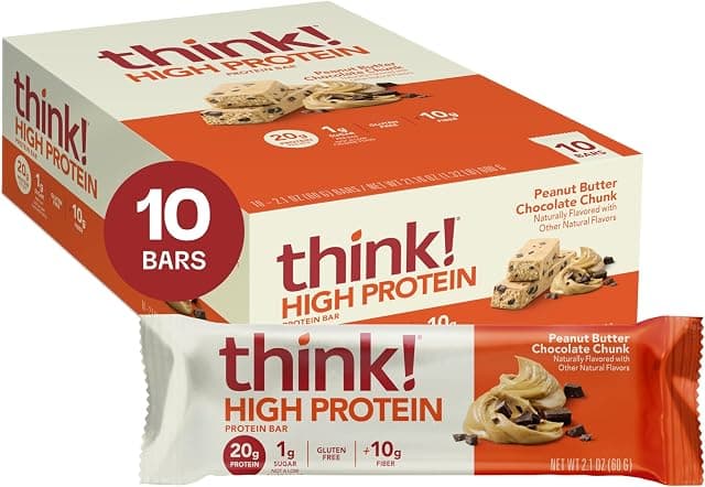 think! Protein Bars, High Protein Snacks, Gluten Free, High…