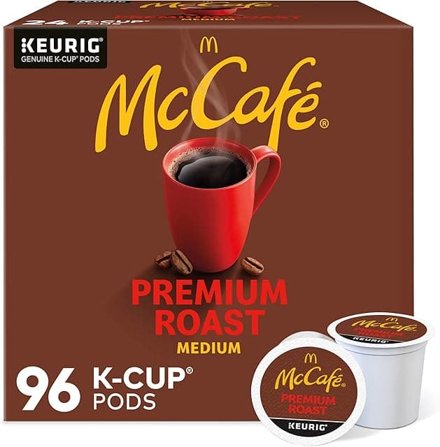 Premium Roast Coffee, Keurig Single Serve K-Cup Pods, Medium…