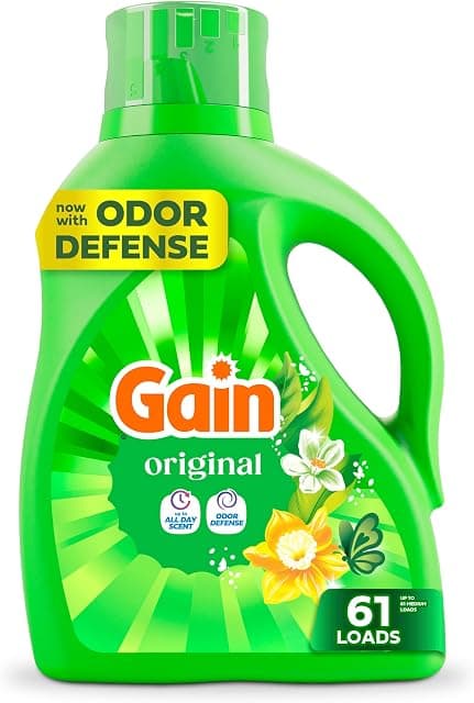Gain Liquid Laundry Detergent with Odor Defense