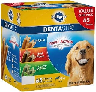 Dentastix 65 Piece Variety Pack, 3.5 Pound