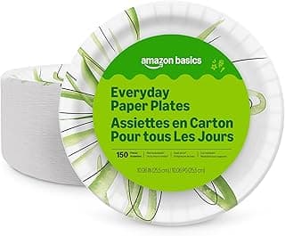 Amazon Basics Everyday Paper Plates
