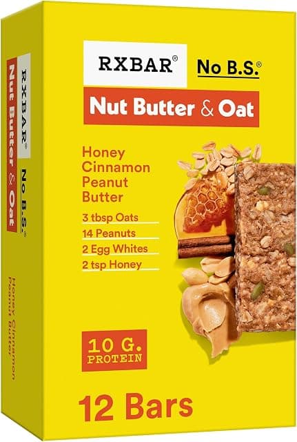 RXBAR Nut Butter and Oat Protein Bars