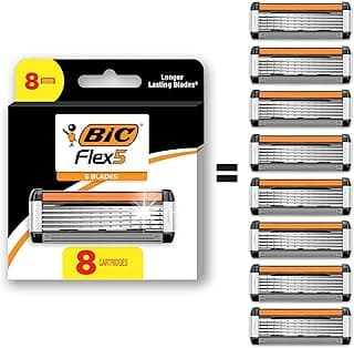 BIC Flex 5 Refillable Razors for Men