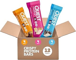 Quest Nutrition Crispy Variety Pack Protein Bars