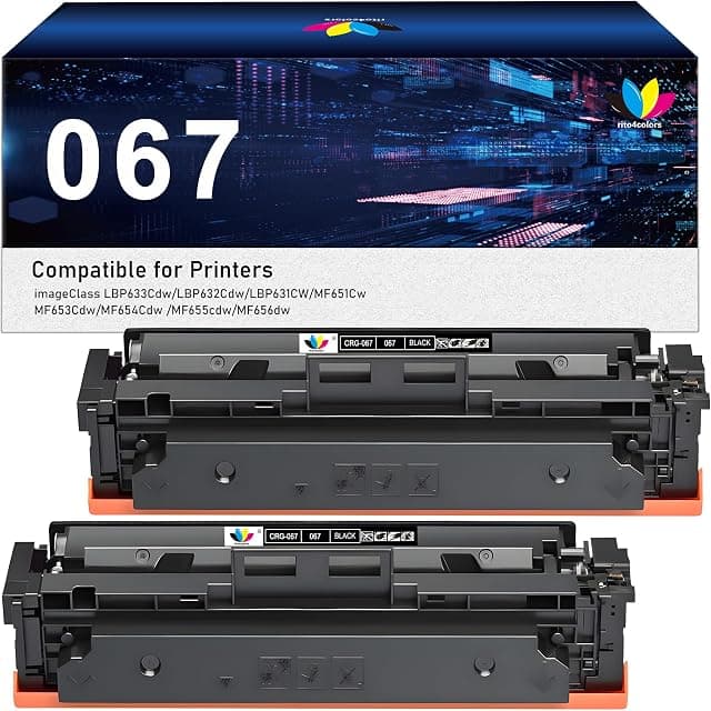 067 Black Toner Cartridge - Compatible for Canon 067 MF656cdw…