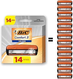 BIC Comfort 3 Refillable Refill Razor Cartridges