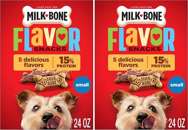 Milk-Bone Flavor Snacks Small Dog Biscuits