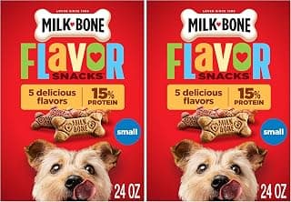 Milk-Bone Flavor Snacks Small Dog Biscuits
