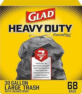 Glad Large 30 Gallon Trash Bags
