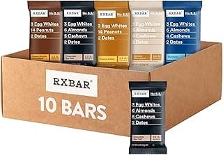 RXBAR Protein Bars, 12g Protein, Gluten Free Snacks, 5-Flavor…