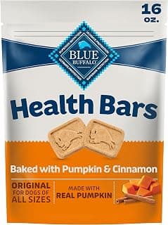 Blue Buffalo Health Bars Pumpkin & Cinnamon Crunchy Dog…
