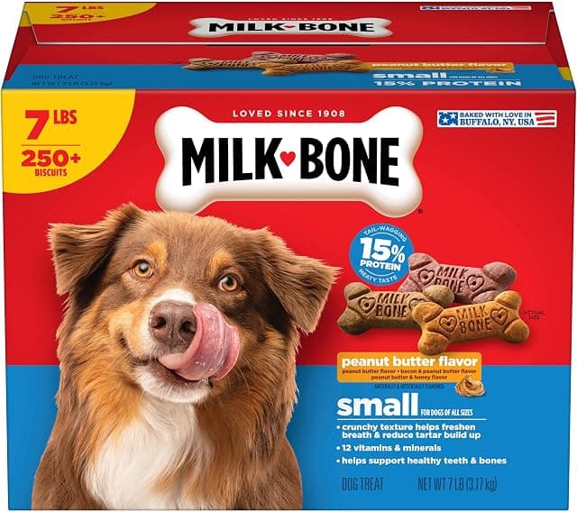 Milk-Bone Peanut Butter Flavor Dog Biscuits