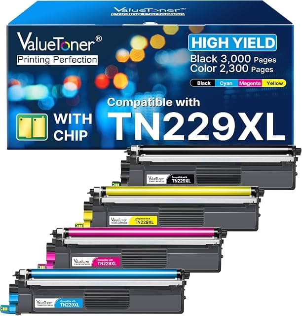TN229XL Toner Cartridges Replacement for Brother TN229 XL…