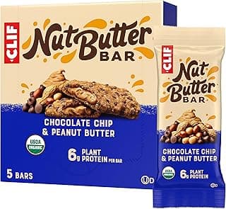 CLIF Nut Butter Bar - Chocolate Chip & Peanut Butter - Filled…