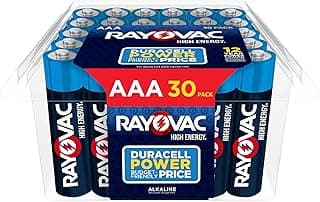 Rayovac High Energy AAA Batteries (30 Pack)