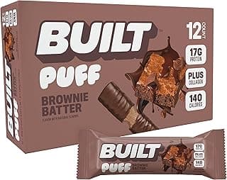 BUILT Puff Protein Bars