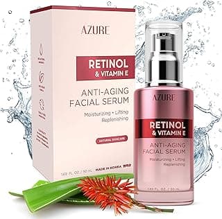 Azure Cosmetics Retinol Serum For Face - Dermatologist Tested