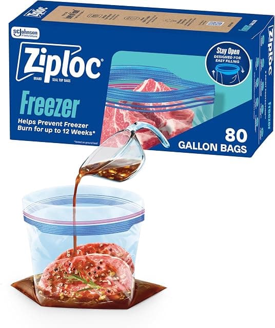 Ziploc Gallon Food Storage Freezer Bags