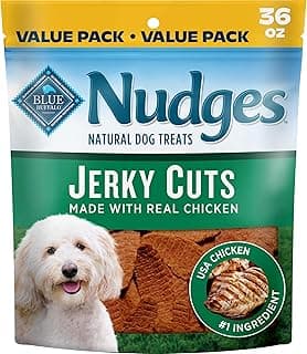 Blue Buffalo Nudges Chicken Jerky Cuts Natural Dog Treats