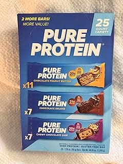 Pure Proteins Bars, Nutrient Rich Snacks with High Protein…