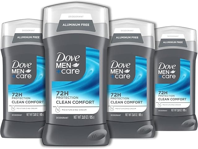 DOVE MEN + CARE Deodorant Stick for Men Clean Comfort 4 Count…