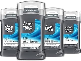 DOVE MEN + CARE Deodorant Stick for Men Clean Comfort 4 Count…