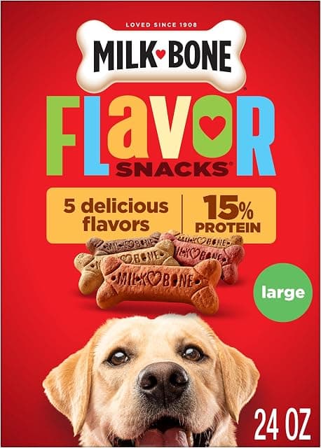 Milk-Bone Flavor Snacks Large Dog Biscuits