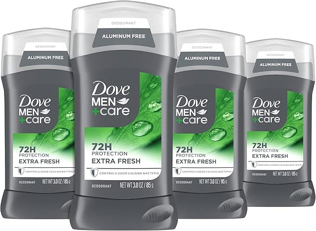 Dove Men+Care Deodorant Stick for Men 4 Count Extra Fresh…