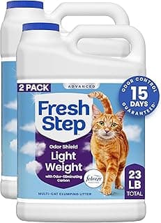 Fresh Step Advanced Odor Shield Light Weight Multi Cat…