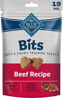 Blue Buffalo Bits Beef Soft & Chewy Dog Treats