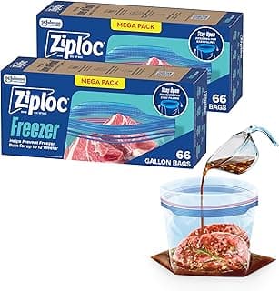 Ziploc Gallon Food Storage Freezer Bags