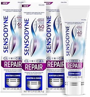 Sensodyne Clinical Repair Whiten & Shine Toothpaste…