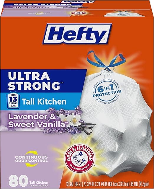 Hefty Ultra Strong 13 Gallon Trash Bags