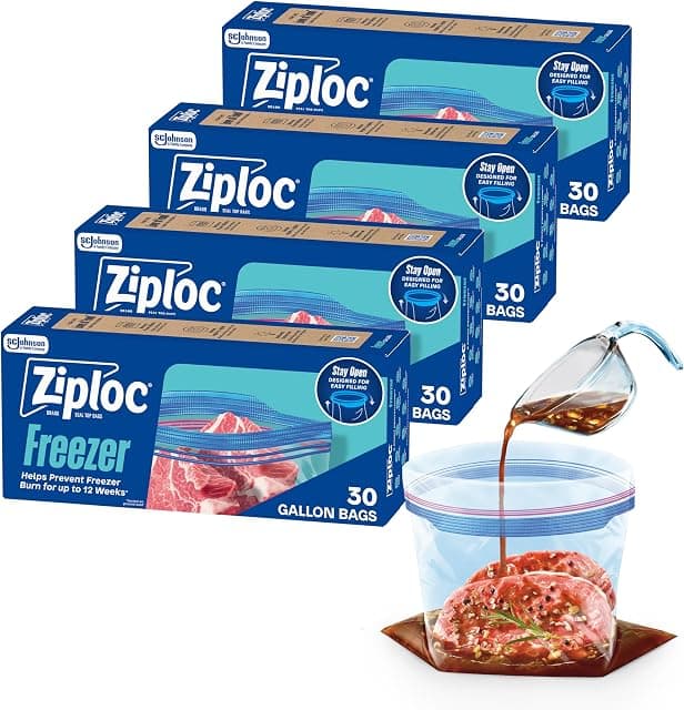 Ziploc Gallon Food Storage Freezer Bags