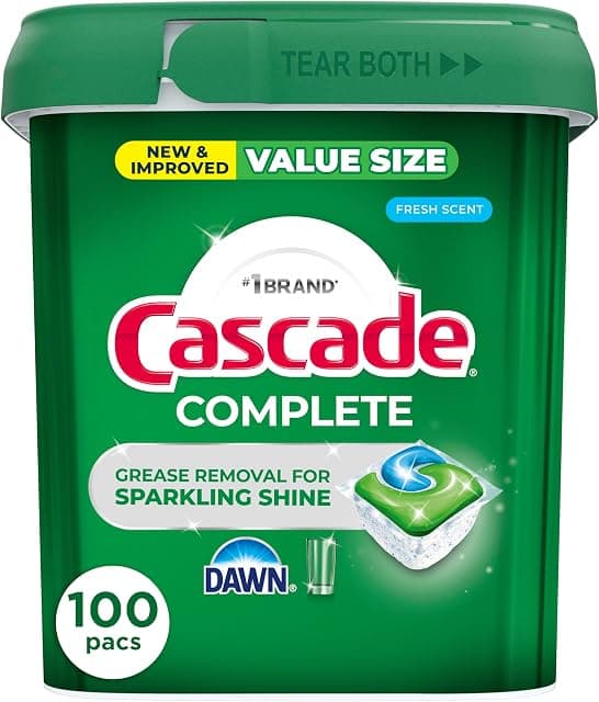 Cascade Complete Dishwasher Detergent Pods Fresh Scent Value…