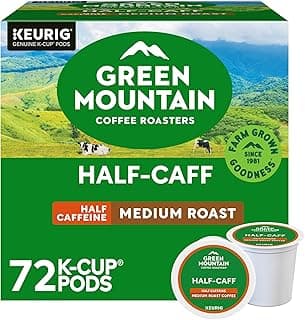 Half Caff Keurig Single-Serve K-Cup pods