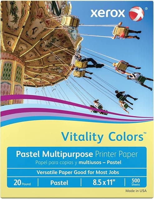 Xerox® Vitality Colors™ Multipurpose Printer Paper