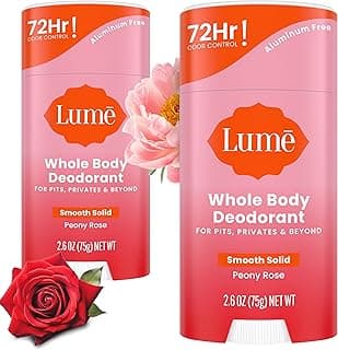 Lume Whole Body Deodorant - Smooth Solid Stick - 72 Hour Odor…