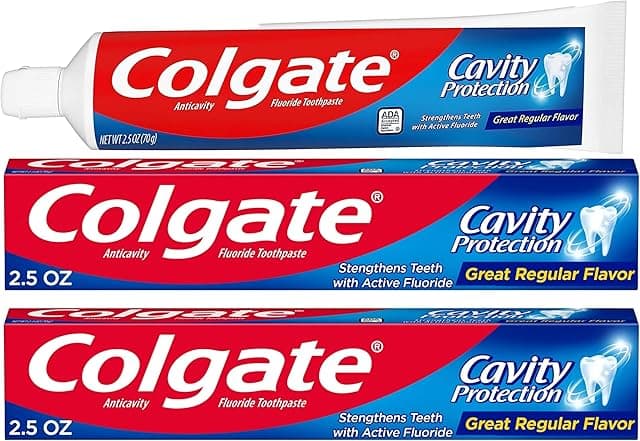 Colgate Cavity Protection Toothpaste with Fluoride - 2.5 ounce…