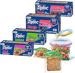 Ziploc Storage Bags Variety Pack