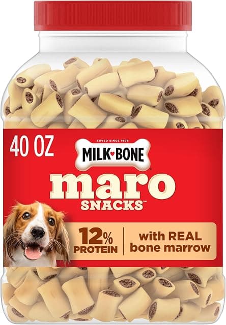 Milk-Bone MaroSnacks Peanut Butter Flavor (Artificially…