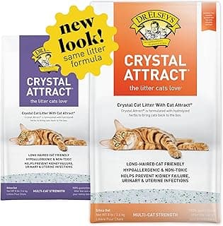 Dr. Elsey's Crystal Attract Silica Cat Litter, 8lbs