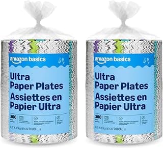 Amazon Basics Ultra Paper Plates
