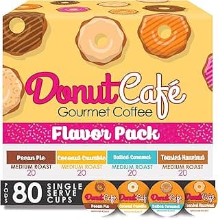Gourmet Coffee Medium Roast Flavored Variety Pack – Pecan Pie