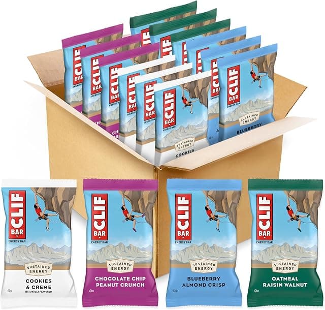 CLIF BAR - Energy Protein Bars - Variety Pack - 4 Flavors…
