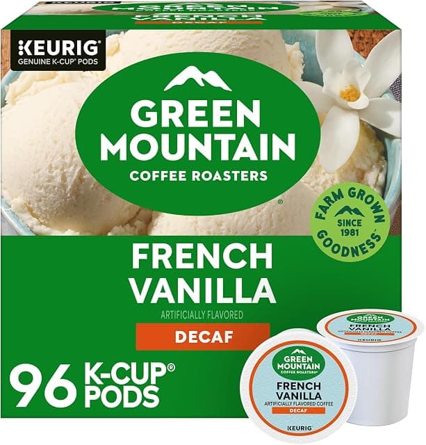 French Vanilla Decaf, Single-Serve Keurig K-Cup Pods, Flavored…